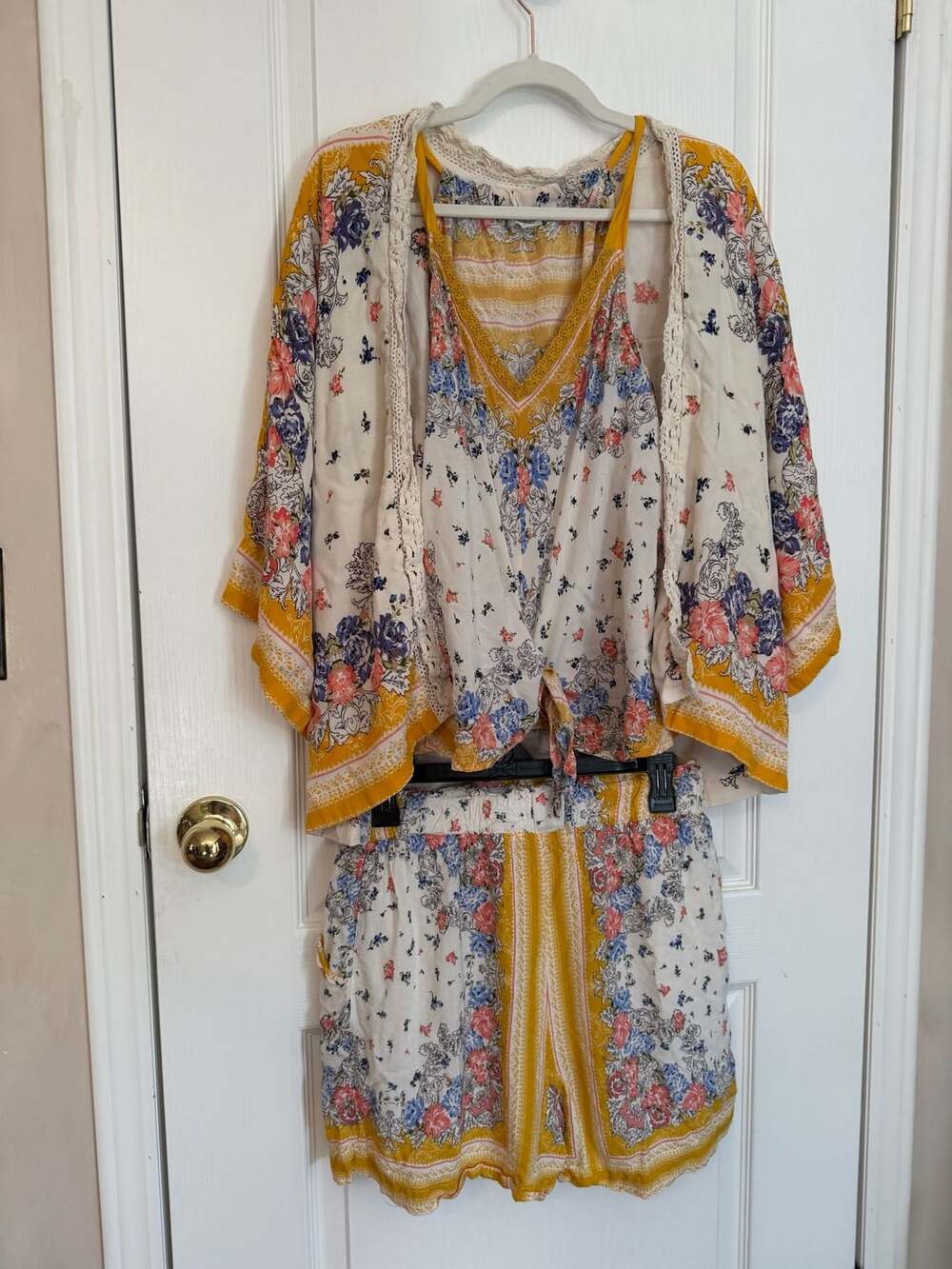 3-Piece Outfit Set Mixed Size Boho